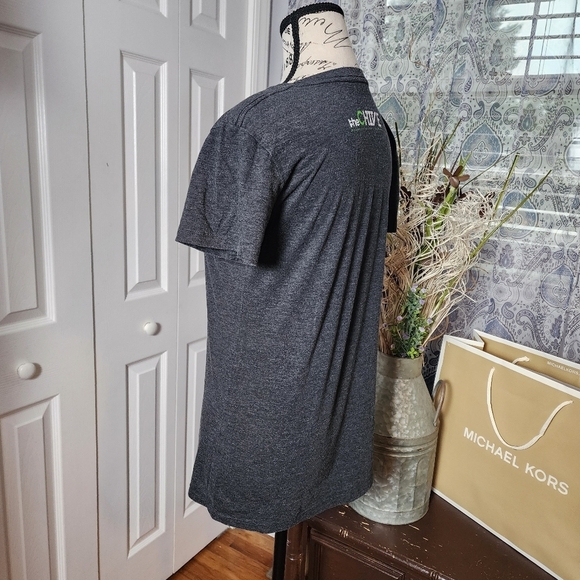 Chive Mind the Gap Heathered Short Sleeve T-shirt L - Picture 6 of 7